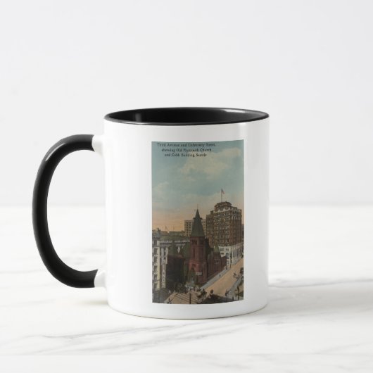 Seattle, WAThird Avenue und University Streets Tasse (Links)