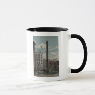 Seattle, WATotem Pole am Pionierquadrat Tasse
