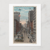Seattle, WAView of 2nd Ave von Yesler Postkarte (Vorderseite)