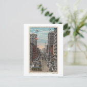 Seattle, WAView of 2nd Ave von Yesler Postkarte (Stehend Vorderseite)