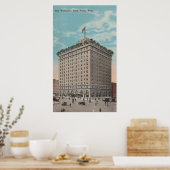 Seattle, WAView vom Washington Hotel Poster (Küche)