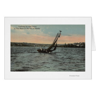 Seattle, WAYachting auf der Gewerkschaft des Sees