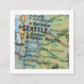 Seattle We have Moved New Address Card Begleitkarte (Vorderseite)