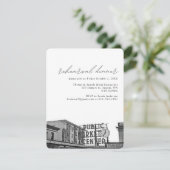 Seattle Wedding Pikes Place Foto Probe Begleitkarte (Stehend Vorderseite)