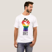 Seattle wird sich nicht niederlassen T-Shirt (Vorne ganz)