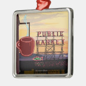 SeattlePike Platz-Markt-Zeichen und Wasser-Ansicht Ornament Aus Metall (Links)
