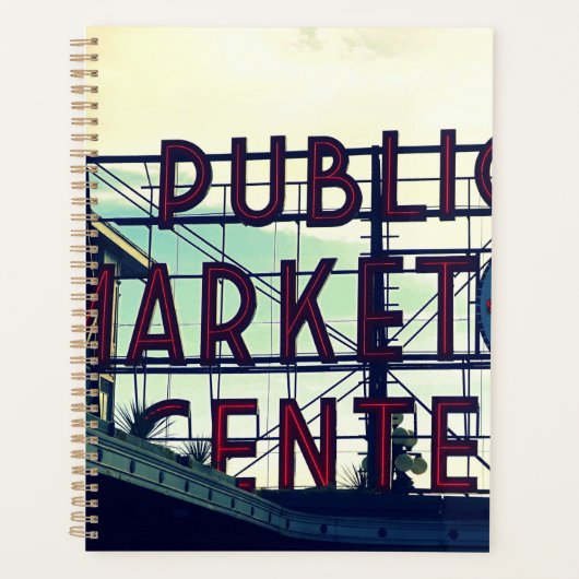 Seattles Pikes Place Market Planer (Vorderseite)