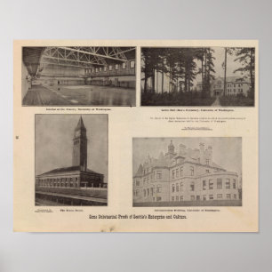 Seattles Unternehmen, Kultur Poster