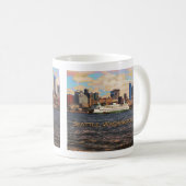Seattleskyline-Tasse Kaffeetasse (VorderseiteRechts)