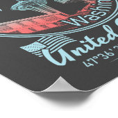 SEATTSTADT ICON - WASHINGTON VINTAG POSTER (Ecke)