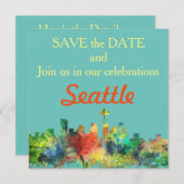 SEATTTIL WASHINGTON SKYLINE SP - EINLADUNG (Vorne/Hinten)