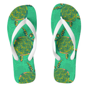 Seaturtle Aquamarine Flip Flops Badesandalen
