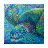 SeaTurtle Fliese (Vorderseite)