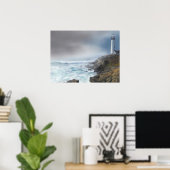 SeaView 286 Leuchtturm Poster (Heimbüro)