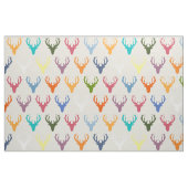 Seaview einfache Rotwildköpfe Stoff (Fat Quarter (45,7 x 55,9 cm))