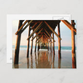 SeaView Pier Postkarte (Vorne/Hinten)