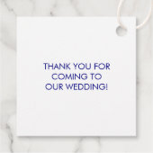 Seavy Starfish Hochzeitsgeschenk Tag Strand Hochze Geschenkanhänger (Rückseite)