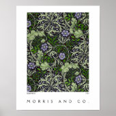 Seaweed Abstrakt Pattern Morris Co Poster (Vorne)