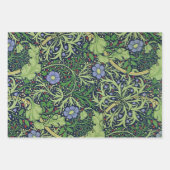 Seaweed art nouveau design by William Morris Geschenkpapier Set (Vorderseite 3)