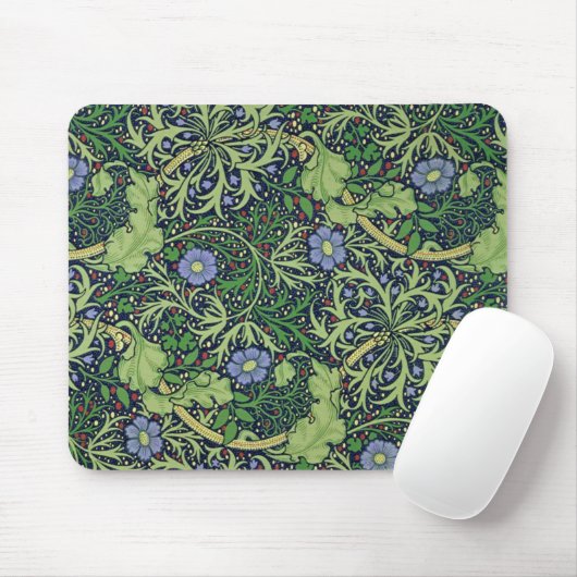 Seaweed Art Nouveau Design von William Morris Mousepad (Mit Mouse)