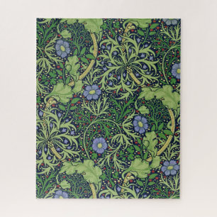 Seaweed Art Nouveau Design von William Morris Puzzle