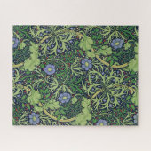 Seaweed Art Nouveau Design von William Morris Puzzle (Horizontal)