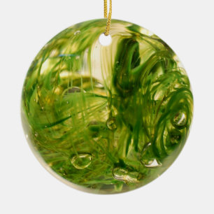 Seaweed Globe Keramik Ornament