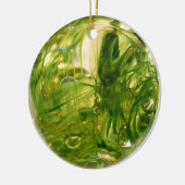 Seaweed Globe Keramik Ornament (Links)