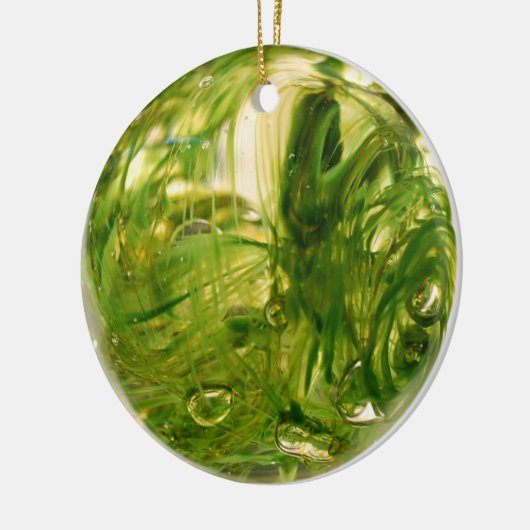 Seaweed Globe Keramik Ornament (Links)