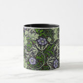 Seaweed Lila Floral William Morris Tasse (Zentrum)