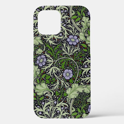 Seaweed Lilac Blume Pattern John Dearle Case-Mate iPhone Hülle (Rückseite)
