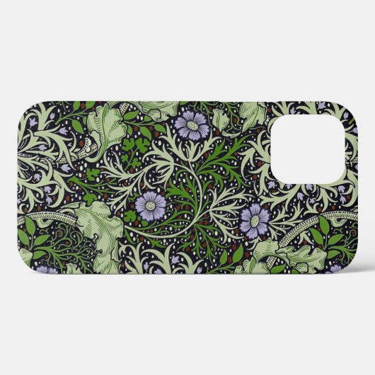 Seaweed Lilac Blume Pattern John Dearle Case-Mate iPhone Hülle (Rückseite (Horizontal))
