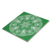 Seaweed Mandala Fliese (Seite)