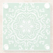 Seaweed Mandala Glasuntersetzer (Rückseite)