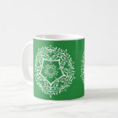 Seaweed Mandala Kaffeetasse (Vorderseite Links)
