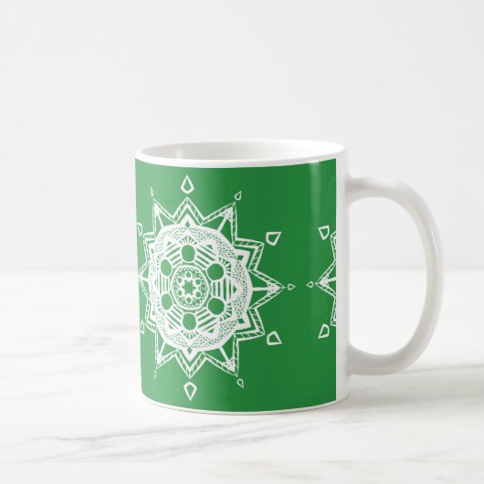 Seaweed Mandala Kaffeetasse (Rechts)