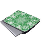 Seaweed Mandala Laptopschutzhülle (Vorne Knopf)