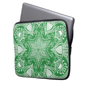 Seaweed Mandala Laptopschutzhülle (Vorderseite Links)