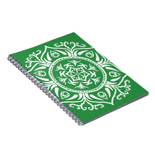 Seaweed Mandala Notizblock (Rechte Seite)