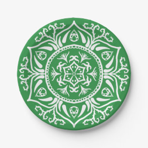 Seaweed Mandala Pappteller