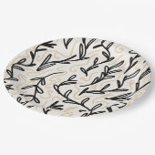 Seaweed Napkins Pappteller (Schrägansicht)