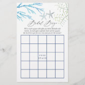 Seaweed Nautical Show Bingo Game (Vorderseite)