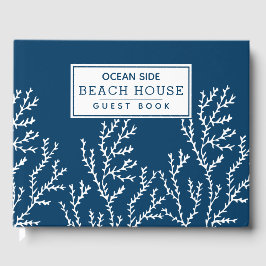 Seaweed Pattern - Beach House Vermietung Gästebuch