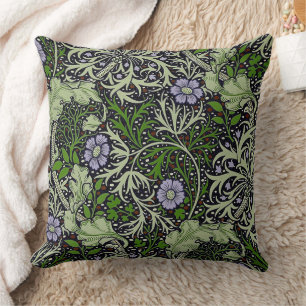 Seaweed Pattern Lilac-Blume Kissen