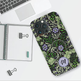 Seaweed Pattern Monogram William Morris Case-Mate iPhone Hülle