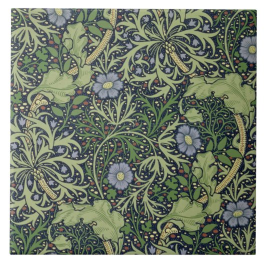 Seaweed Wallpaper Design, gedruckt von John Henry Fliese (Vorderseite)