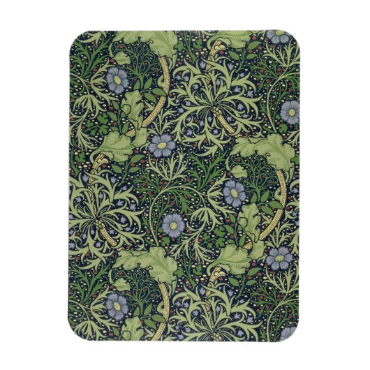 Seaweed Wallpaper Design, gedruckt von John Henry  Magnet (Vertikal)