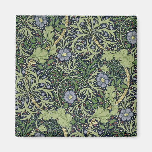 Seaweed Wallpaper Design, gedruckt von John Henry Magnet (Vorne)