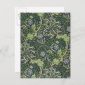 Seaweed Wallpaper Design, gedruckt von John Henry  Postkarte (Vorne/Hinten)