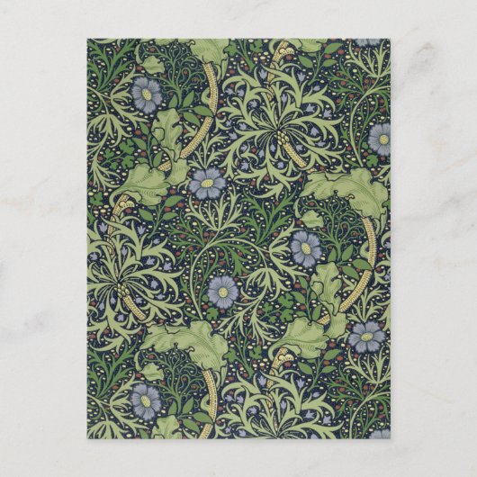 Seaweed Wallpaper Design, gedruckt von John Henry  Postkarte (Vorderseite)